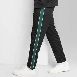 NEW! Original Use Adult Extended Size Track Pants, Black
